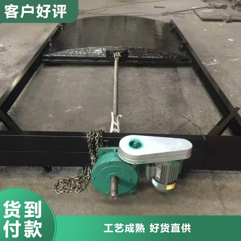 铸铁闸门原料层层筛选