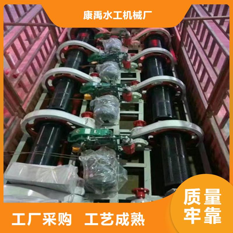 卷扬启闭机原料层层筛选