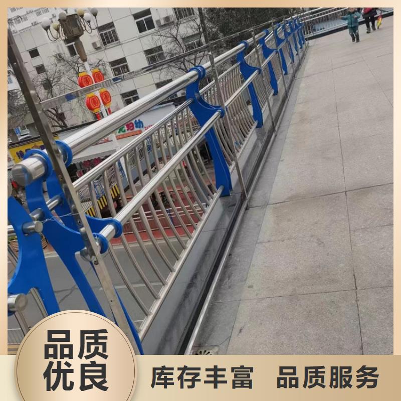 桥梁防撞不锈钢仿木隔离防撞栏杆品种齐全
