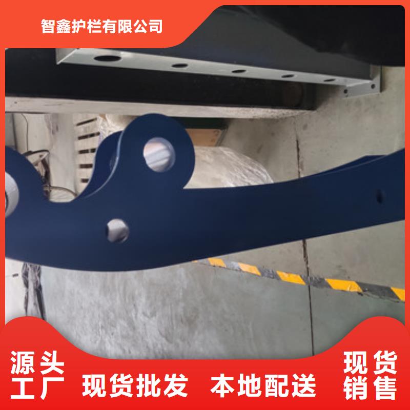 防撞锌钢灯箱栏杆静电喷塑商业资讯