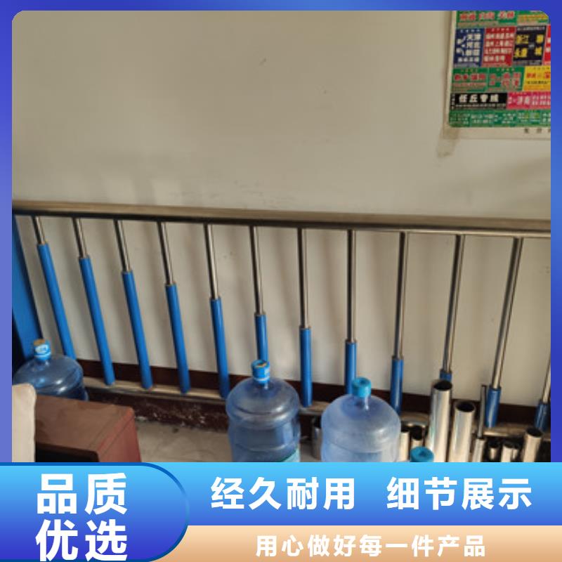 河道不锈钢防撞隔离灯光栏杆高强度耐腐蚀