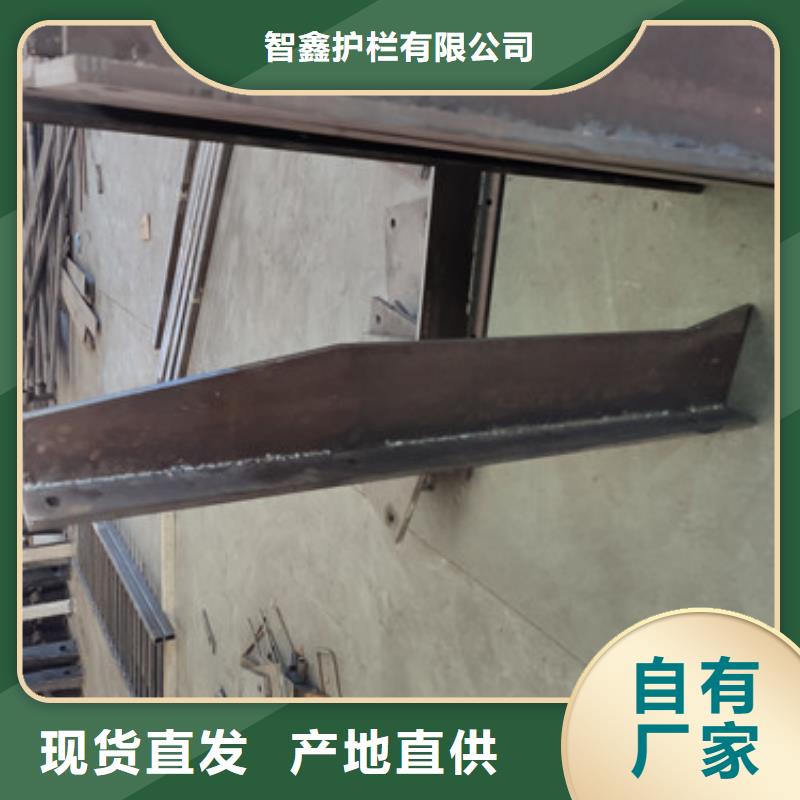 人行道不锈钢灯光防撞护栏加工