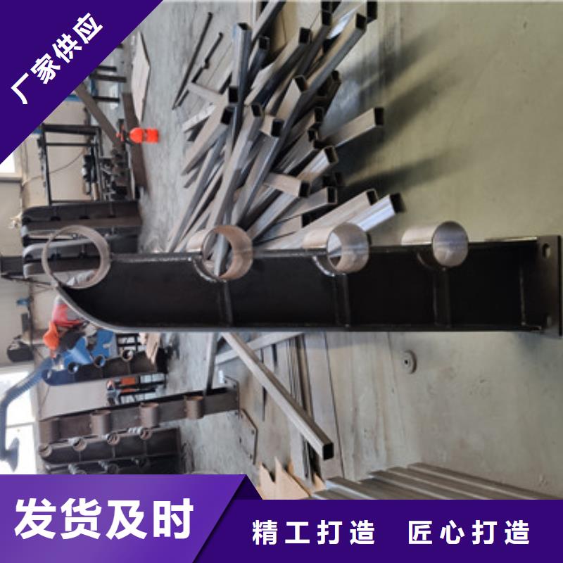 人行道不锈钢防撞灯箱氟碳漆栏杆施工单位