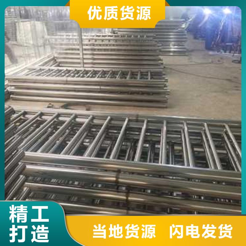 不锈钢复合管防撞护栏桥梁护栏安装简单