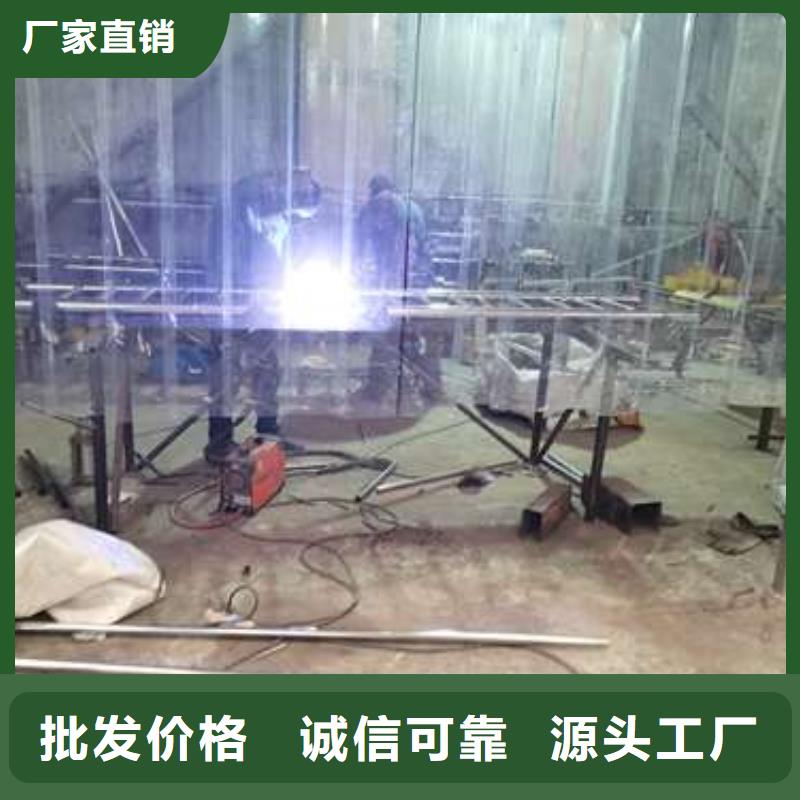 不锈钢复合管护栏河道防撞栏杆重信誉厂家