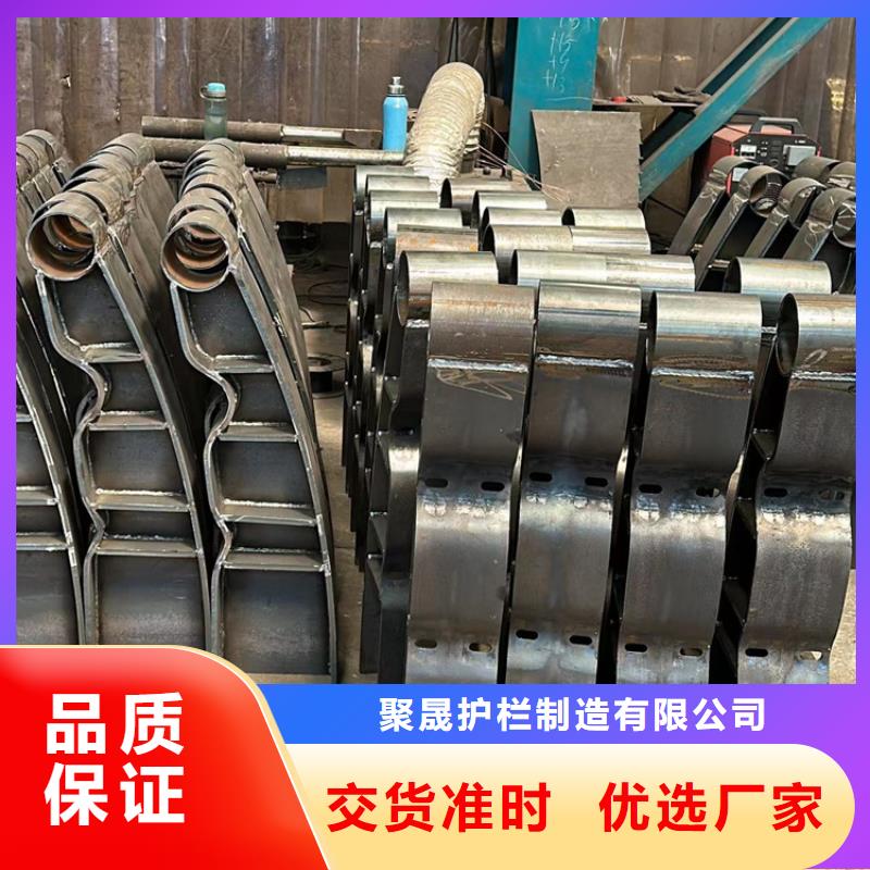 不锈钢复合管护栏人车分流栏源厂直接供货