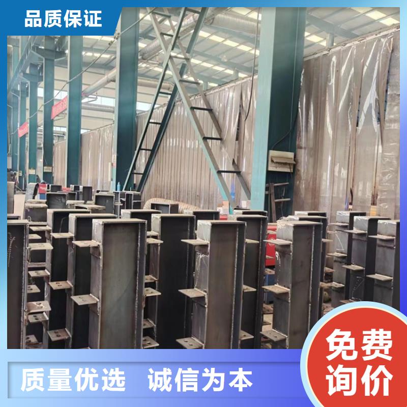 灯光护栏 不锈钢桥梁护栏厂原料层层筛选