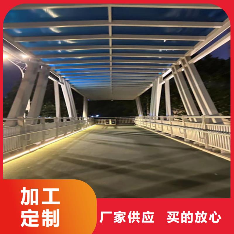 不锈钢碳素钢复合管护栏_桥梁防撞护栏厂通过检测