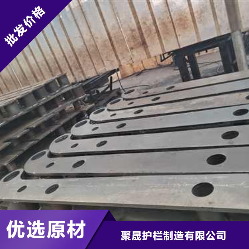 【不锈钢碳素钢复合管护栏】,桥梁护栏厂准时交付