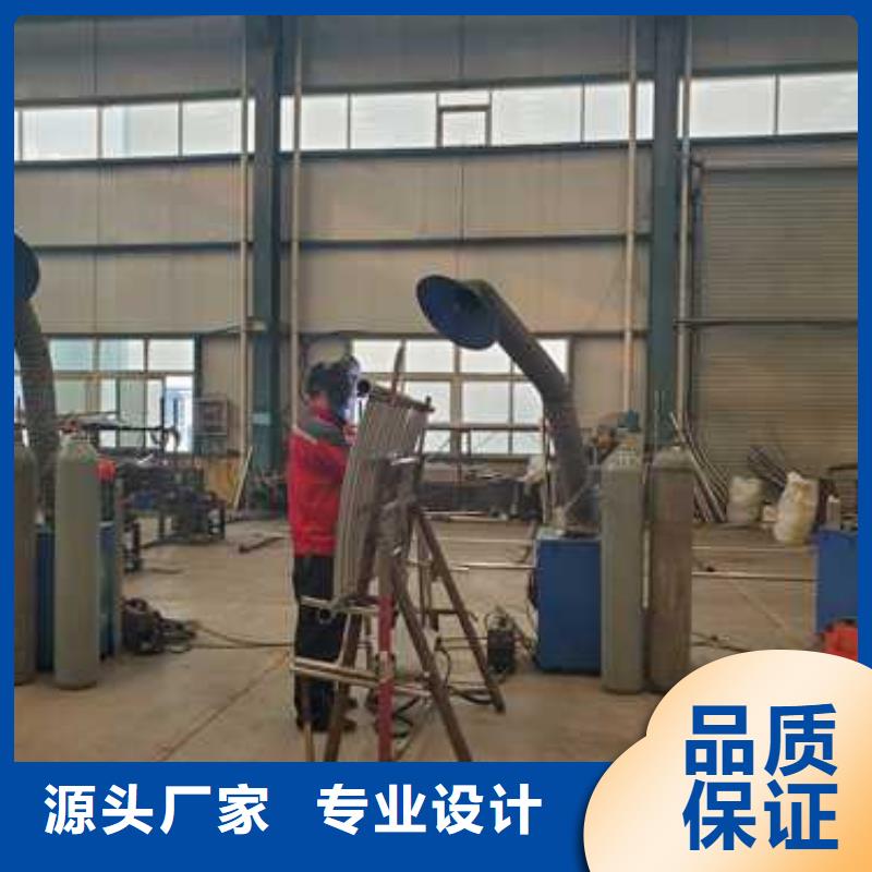 不锈钢碳素钢复合管护栏立柱桥梁防撞护栏助您降低采购成本