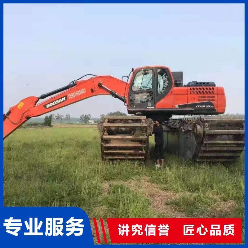 水陆挖掘机_水上挖掘机出租实力团队