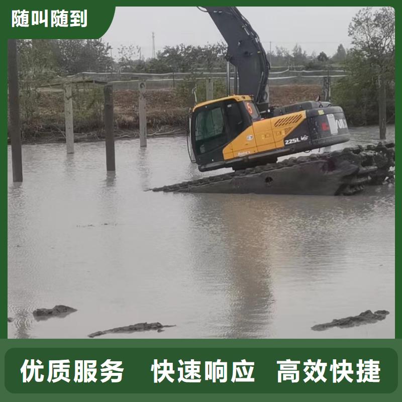 水陆挖掘机,【河道清淤挖机】出租技术好