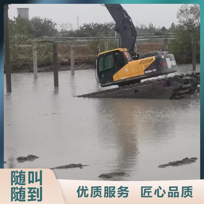 水上船挖机打桩出租低于市场价