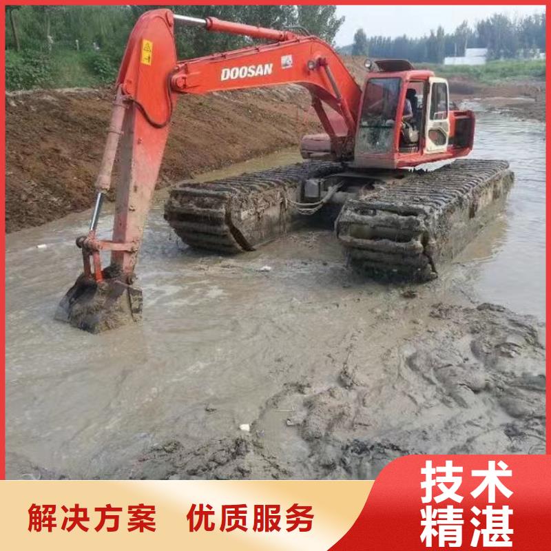 水陆挖掘机_【河湖清淤单位】品质保证