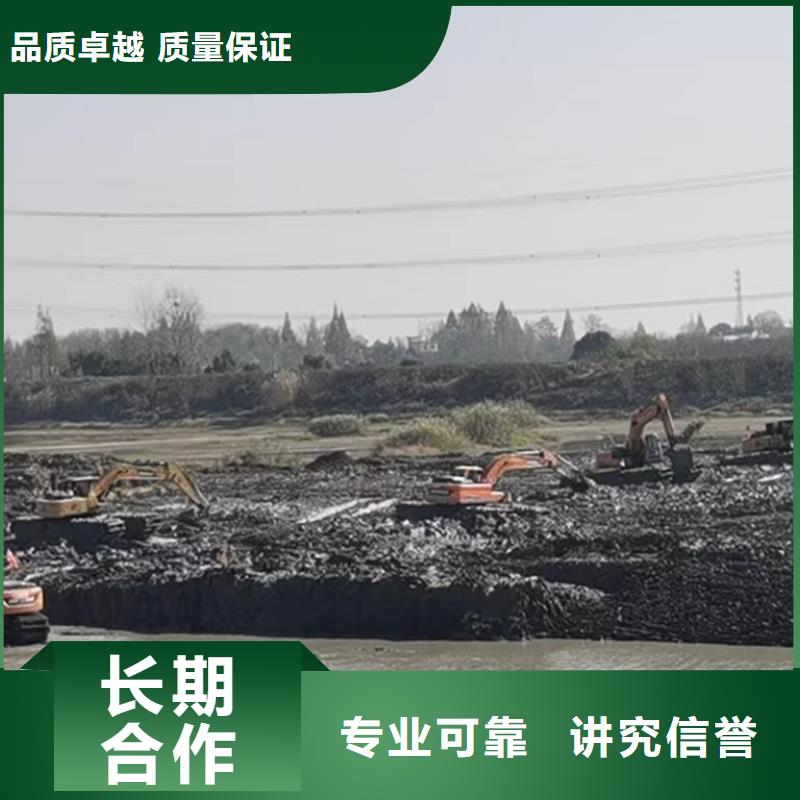 水陆挖掘机水上两用挖掘机出租先进的技术