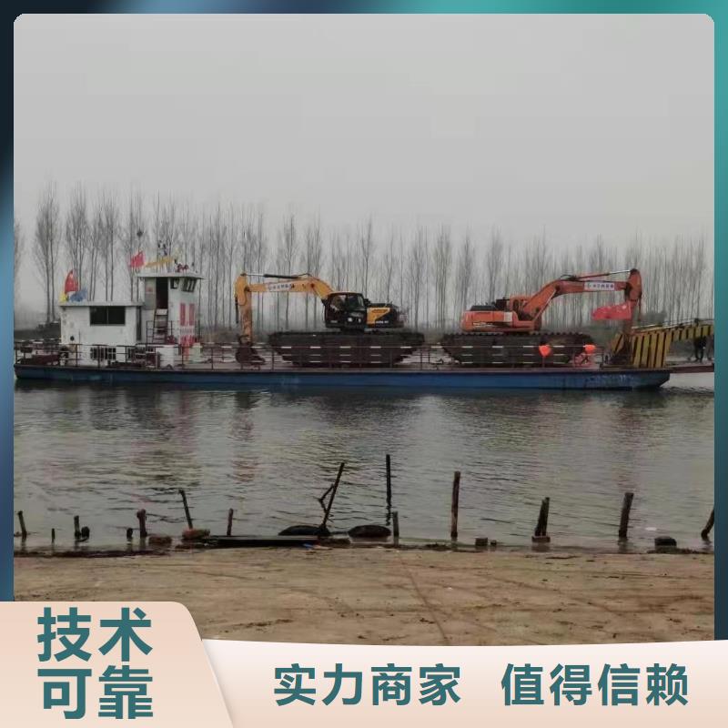 现货充足的浮箱式水上挖掘机厂家