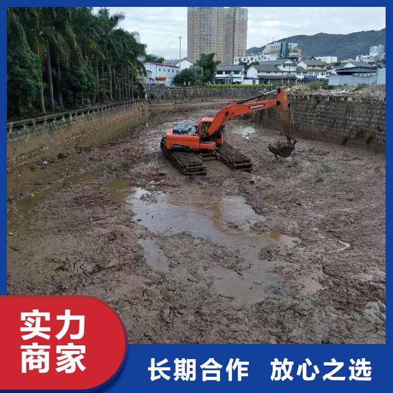 水陆挖掘机【水上打桩挖机租赁】信誉良好