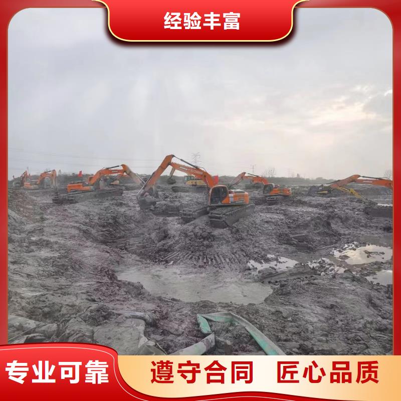 水陆挖掘机_水上挖掘机出租实力团队