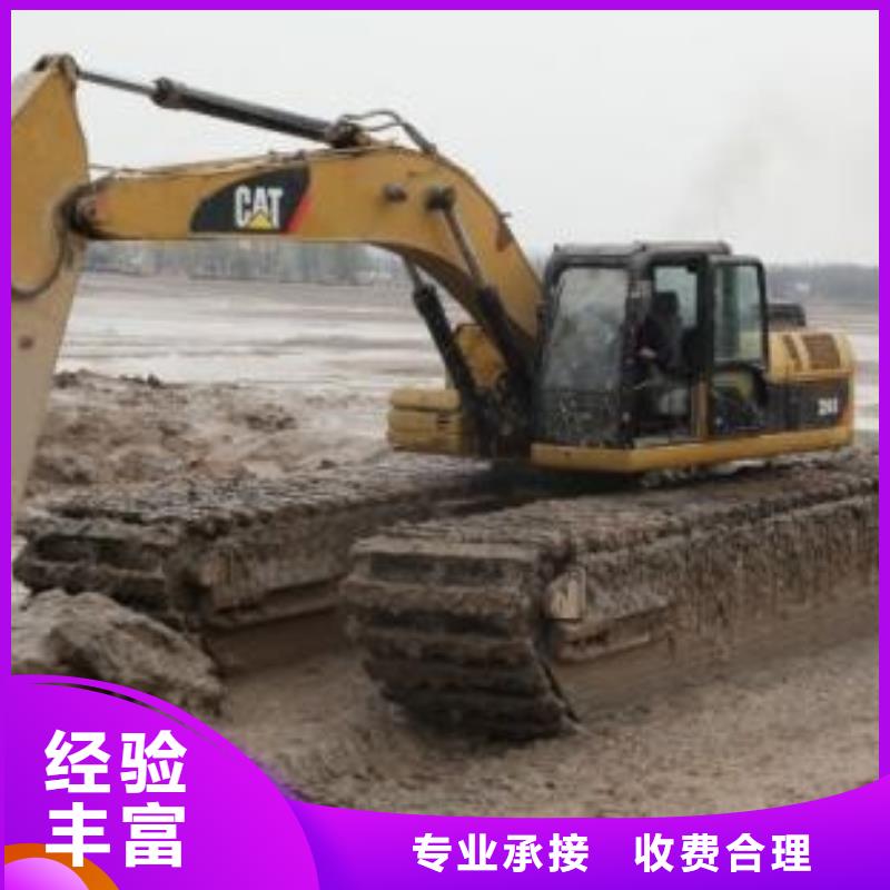 水陆挖掘机_出租水挖机讲究信誉