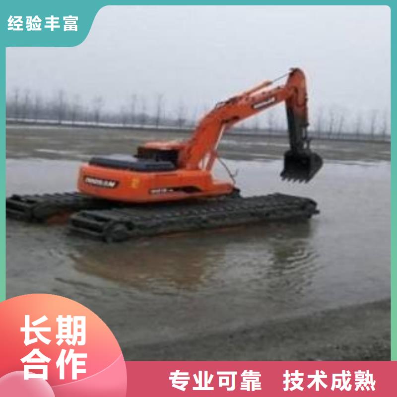 水陆挖掘机船挖租赁信誉保证