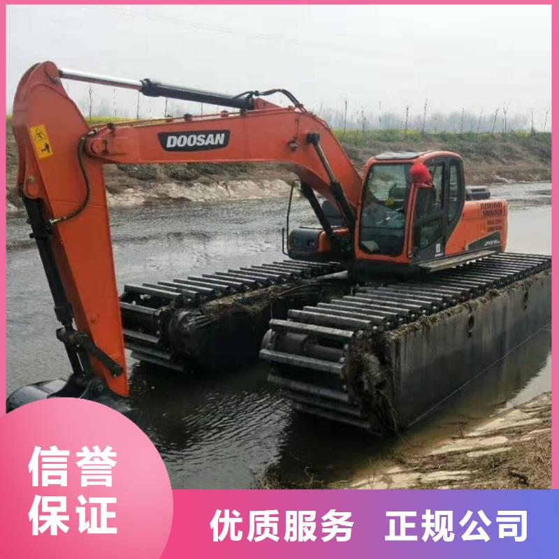 水陆挖掘机清淤施工齐全
