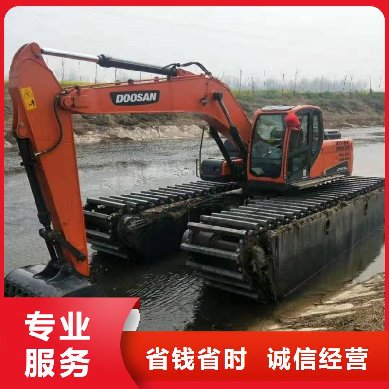 水上浮箱式挖掘机出租-水上浮箱式挖掘机出租质量过硬