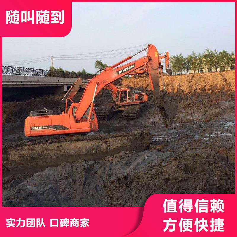 水陆挖掘机_出租水挖机讲究信誉