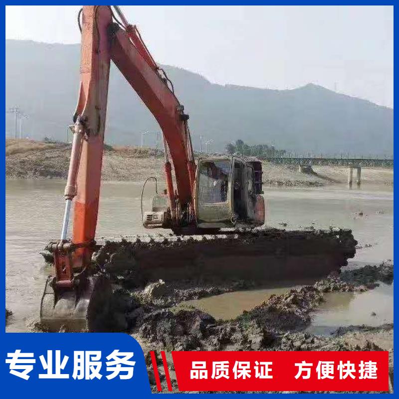 水陆挖掘机,水上两用挖掘机出租信誉良好