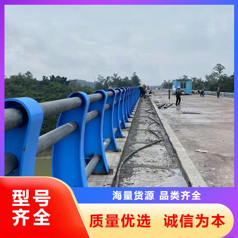 桥梁护栏防撞护栏立柱库存齐全厂家直供