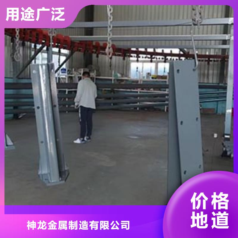 河道护栏,不锈钢复合管护栏买的放心