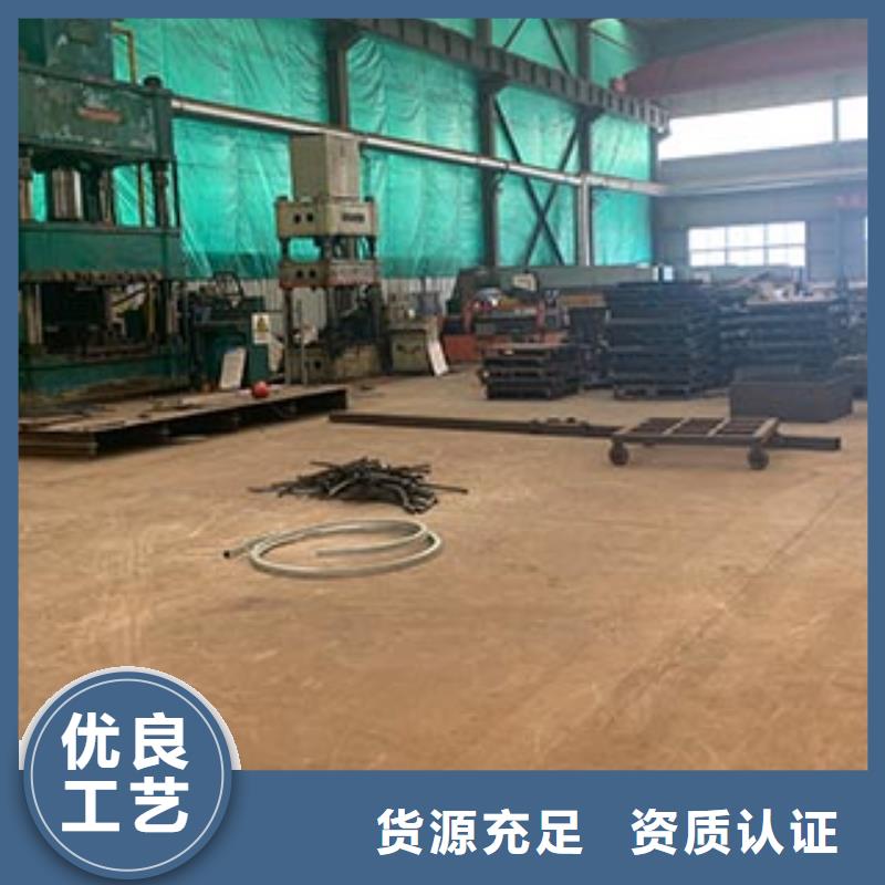 【人行道栏杆】热镀锌立柱厂家直销供货稳定