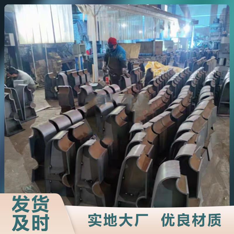 不锈钢复合管铸铁隔离栏杆立柱厂家工艺先进