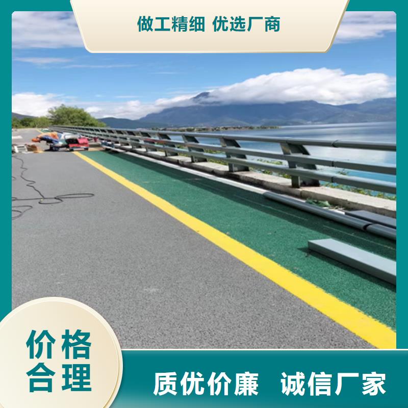 桥梁护栏热镀锌立柱优良材质