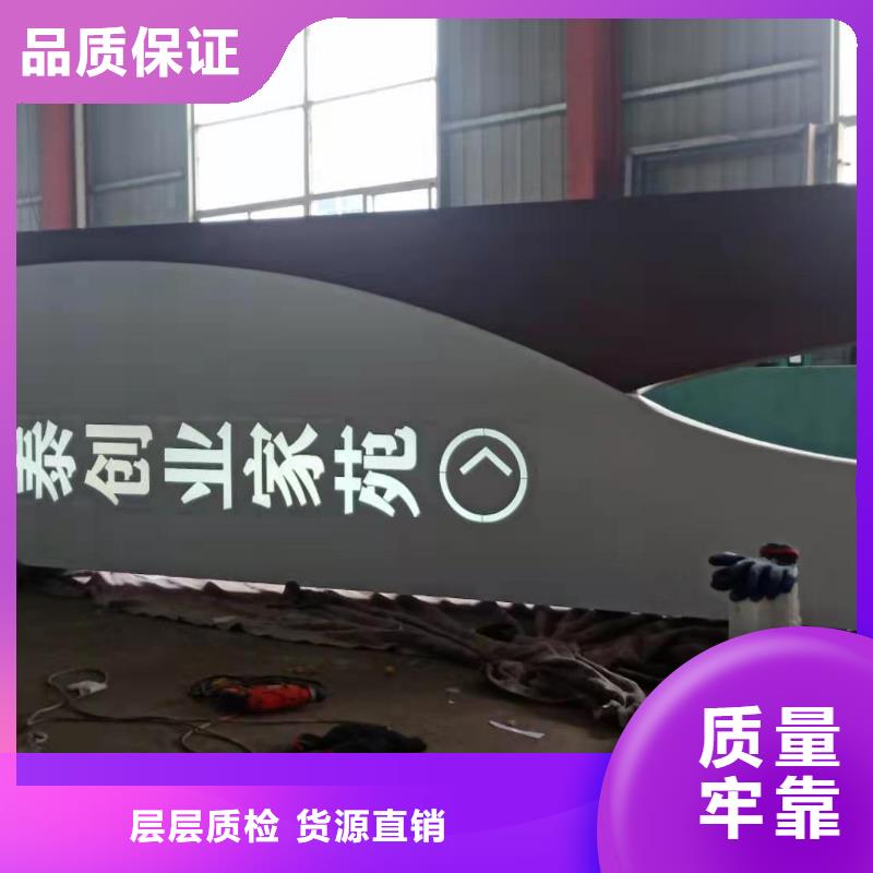 医院导视牌标识来厂考察