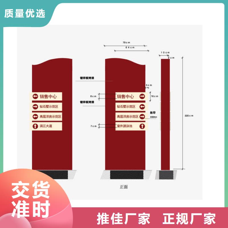 停车场导视牌雕塑10年经验