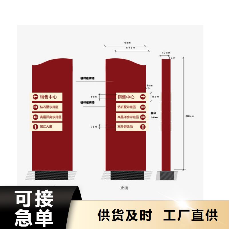 停车场导视牌雕塑10年经验