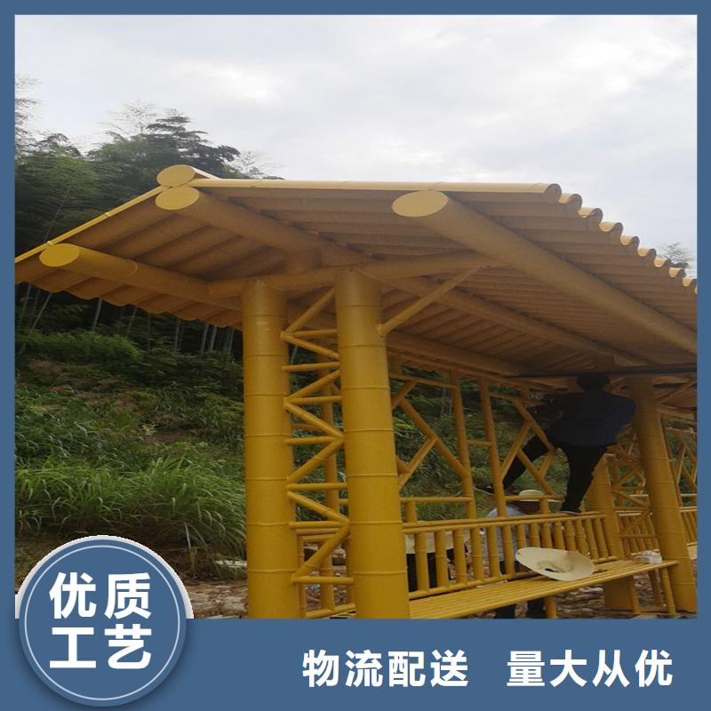 仿古公交站台候车亭实力厂家