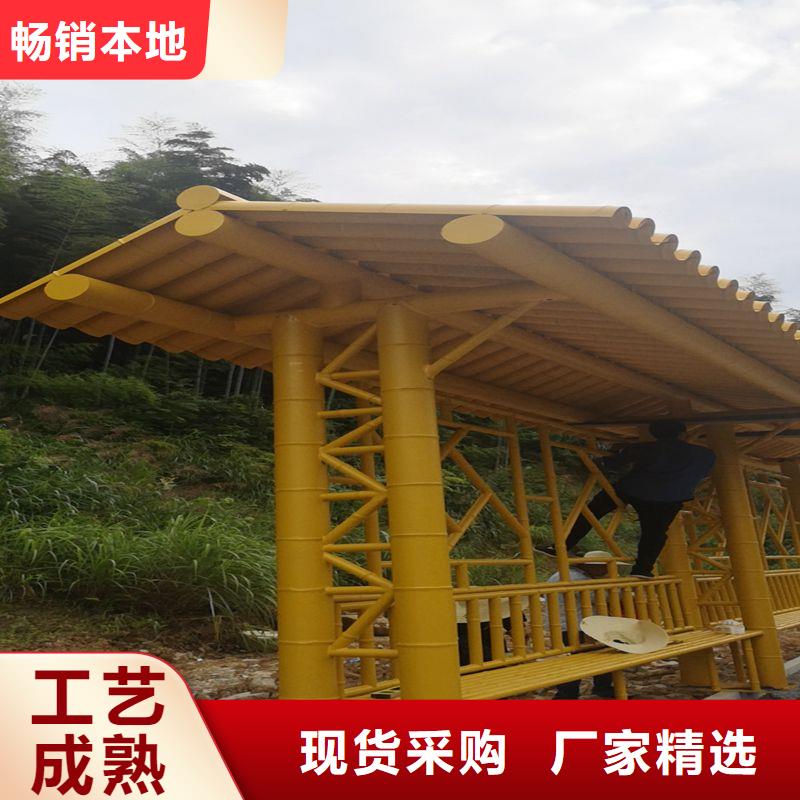 仿古造型候车亭生产基地