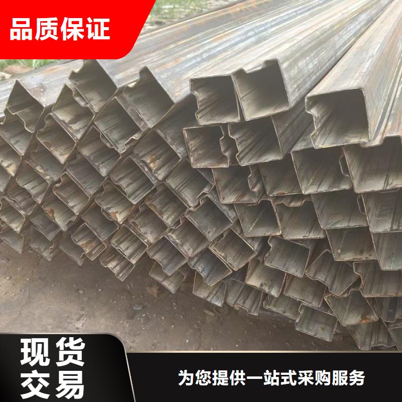 316L不锈钢椭圆形凹槽管厂家供应批发