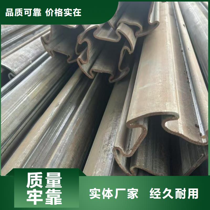 定做201不锈钢厚壁凹槽管