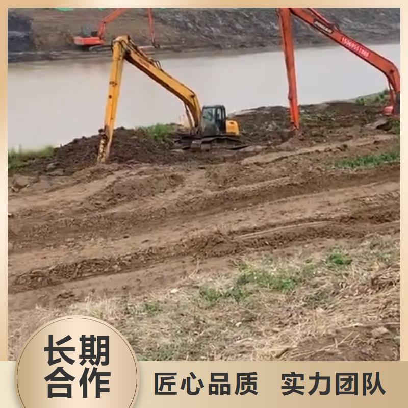 挖掘机 加长臂挖掘机出租高性价比