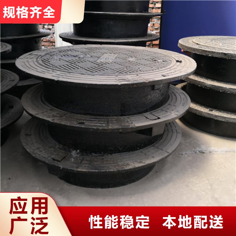球墨铸铁井盖球磨铸铁管件产品实拍