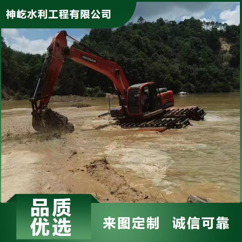 互花米草挖掘机租赁售后无忧