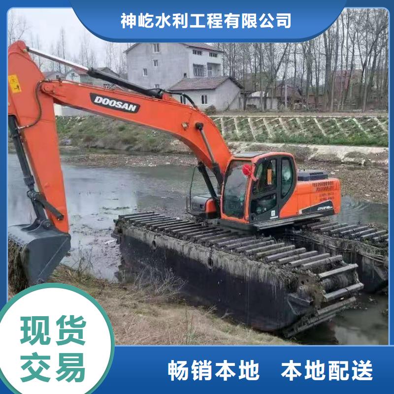水上挖掘机出租挖掘机出租细节之处更加用心