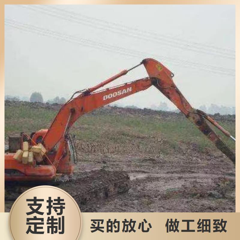 水上挖掘机出租出租河道清淤设备多年行业经验