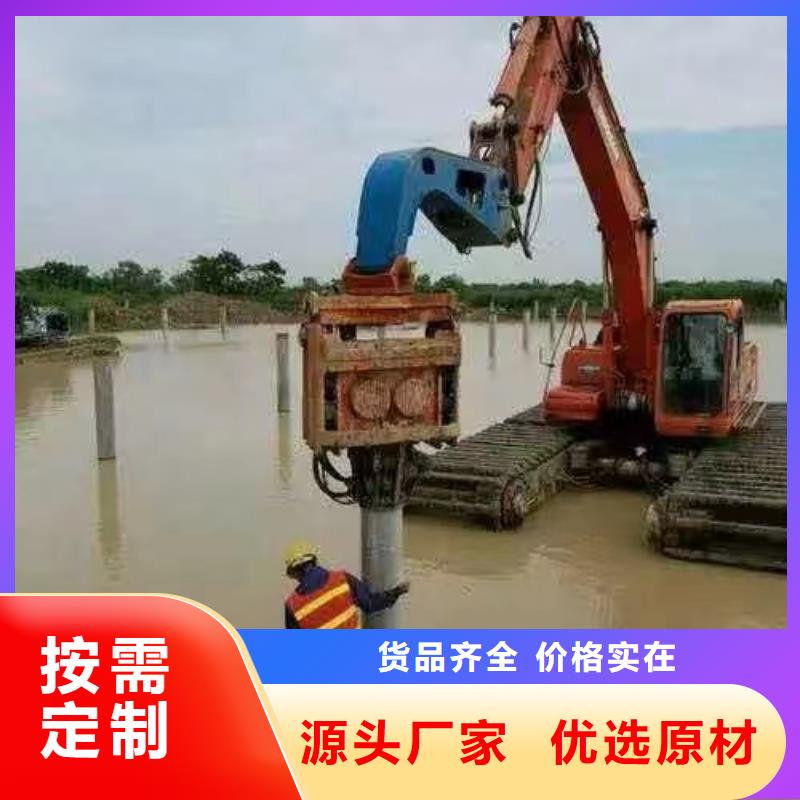  水上挖掘机出租追求细节品质