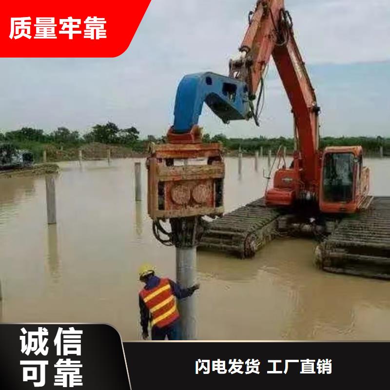 水上挖掘机出租 水陆挖掘作业定制定做