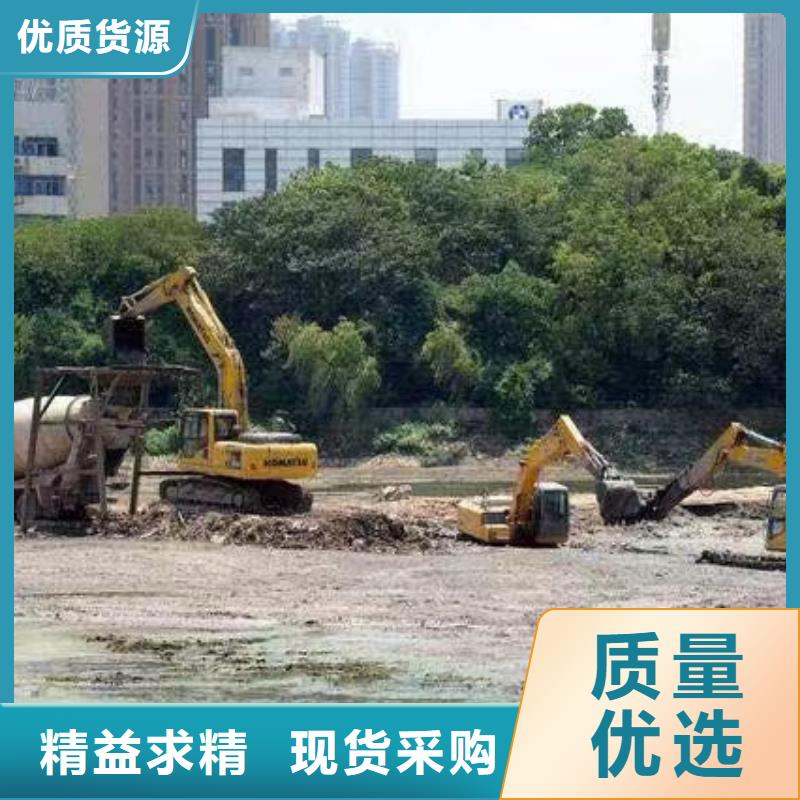 虾塘开发挖掘机租赁信息