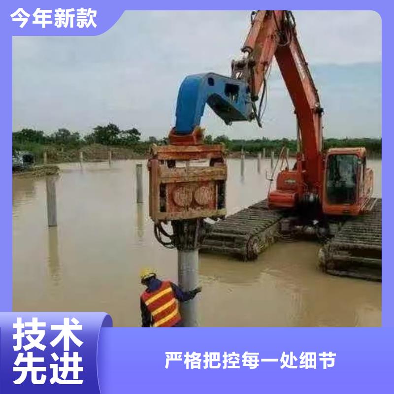 水上挖掘机出租河道清淤设备出租服务始终如一