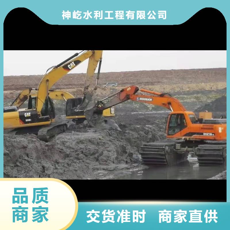 水上打桩挖掘机出租源头厂家